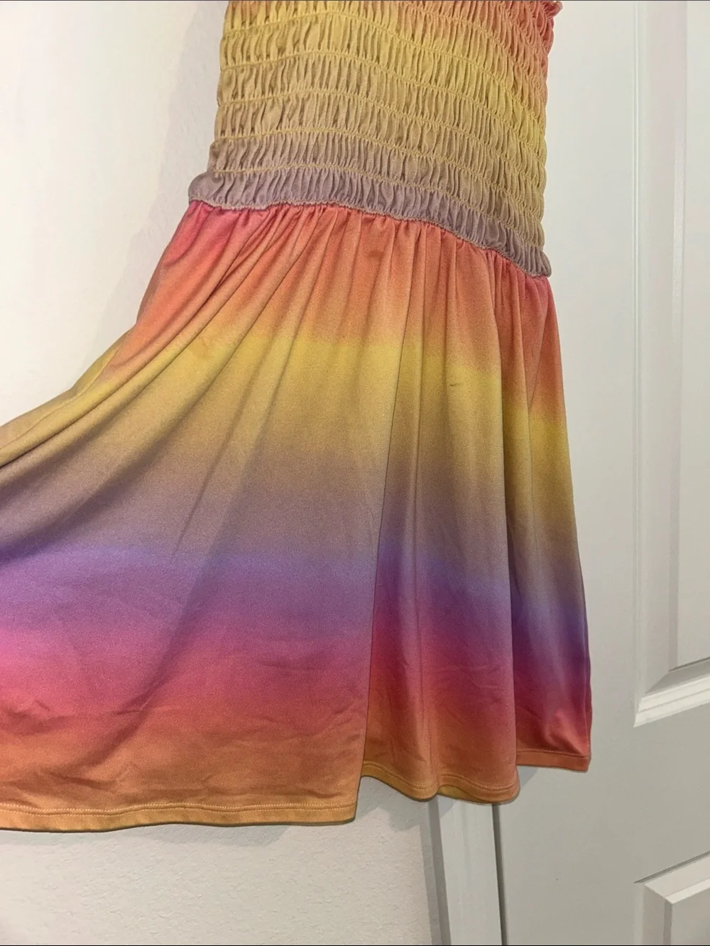 Girls Dresses set of 5 medium - Bright Multicolor